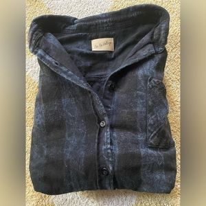 THE NU VINTAGE custom floral flannel size XL